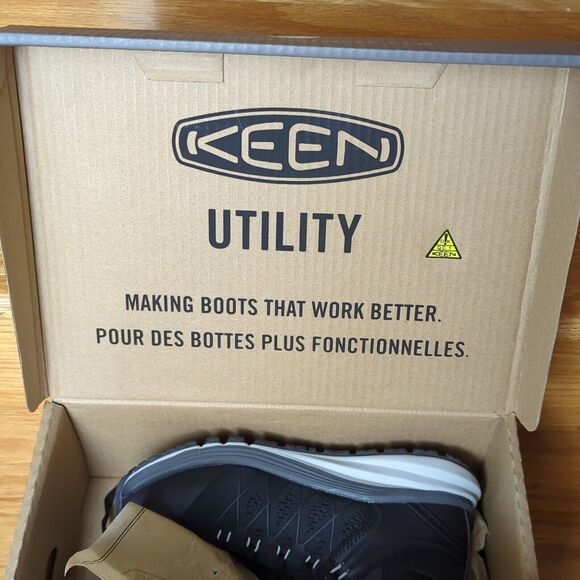 Keen Vista Energy Mid Carbon Fiber Toe Lace-Up Work Sneakers Size Women's 7.5W - Picture 12 of 13